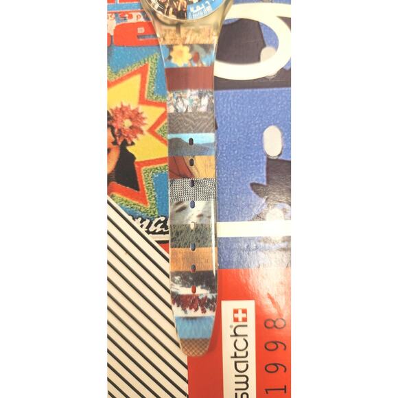 Swatch watch THE PEOPLE GZ126 1992 Specials New Old Stock - Picture 4 of 6